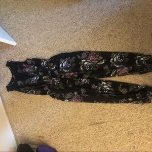 Lululemon floral jumpsuit